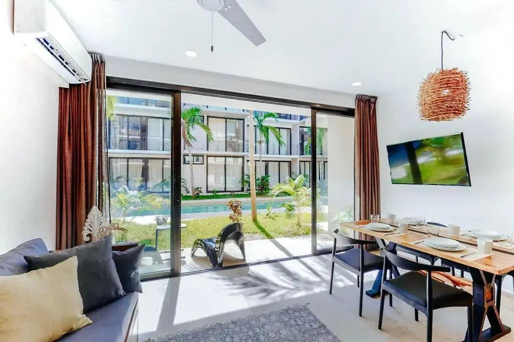 103 Amena Stylish 1Br Apt 5Min To The Beach Apartment Tulum