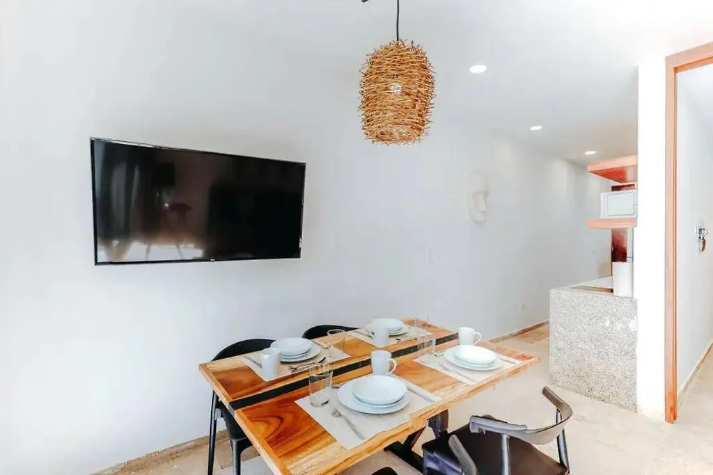 103 Amena Stylish 1Br Apt 5Min To The Beach Apartment Tulum Mexico